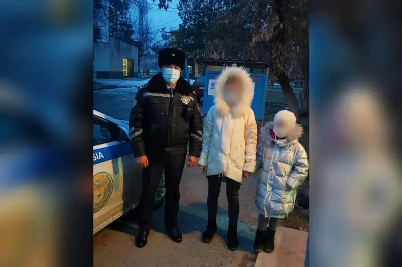 Восьмилетняя девочка заблудилась по дороге домой в Текели