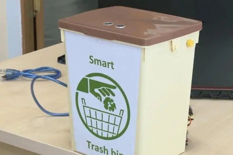 «Умную» урну сконструировал североказахстанский школьник