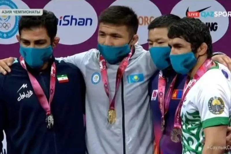 Аким СКО: Впервые в истории североказахстанский борец дважды стал чемпионом Азии