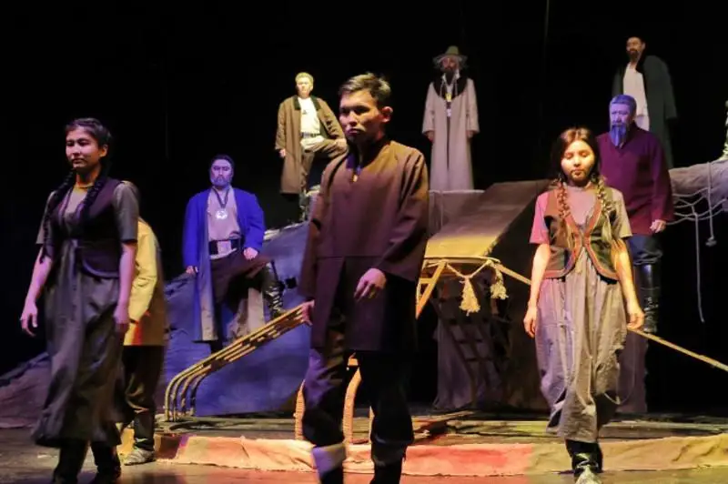 Премьера спектакля об Абае прошла в Жезказгане