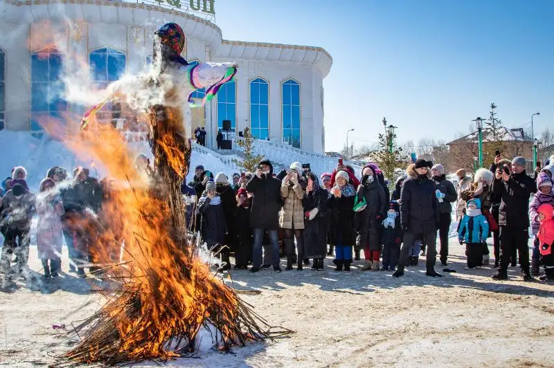 В столичном Доме дружбы отметили Масленицу