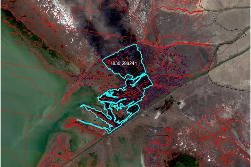 Казахстанские спутники ДЗЗ зафиксировали большие пожары на территории страны