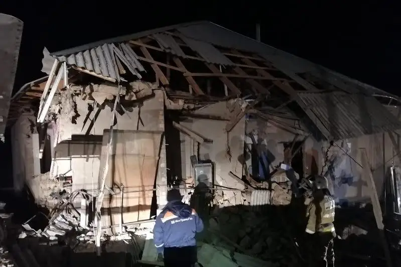 В Шымкенте из-за взрыва газового баллона пострадали два человека