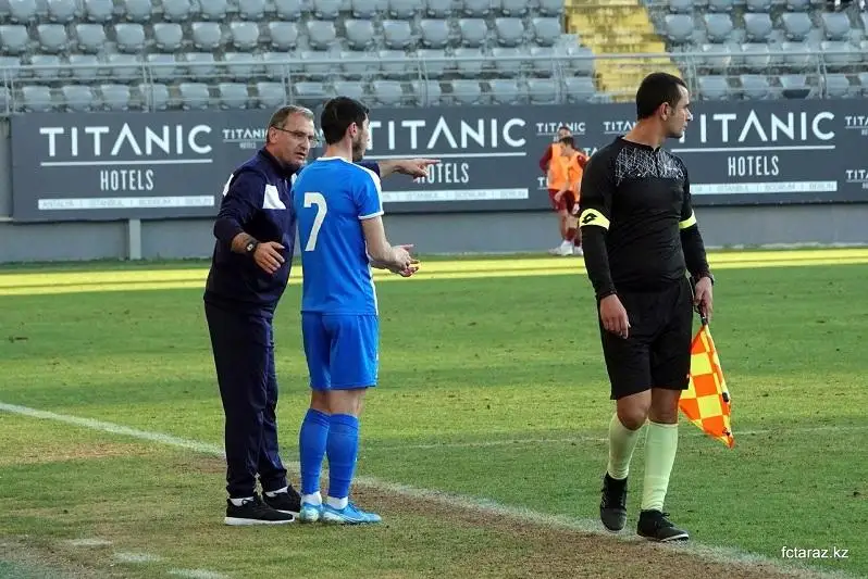 Ставку на воспитанников жамбылского футбола сделали в ФК «Тараз»