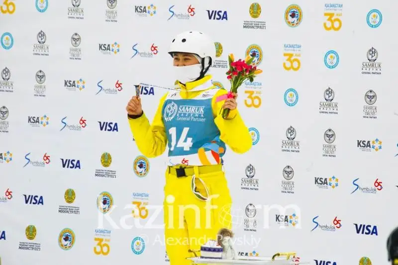 Испытываю радость и гордость - фристайлистка Жанбота Алдабергенова о «бронзе» в Алматы