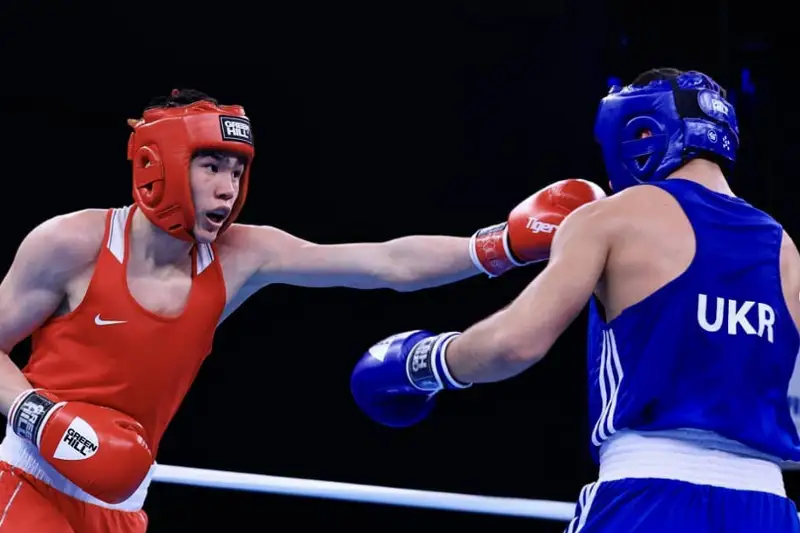 AIBA восхитилась техникой казахстанского боксера