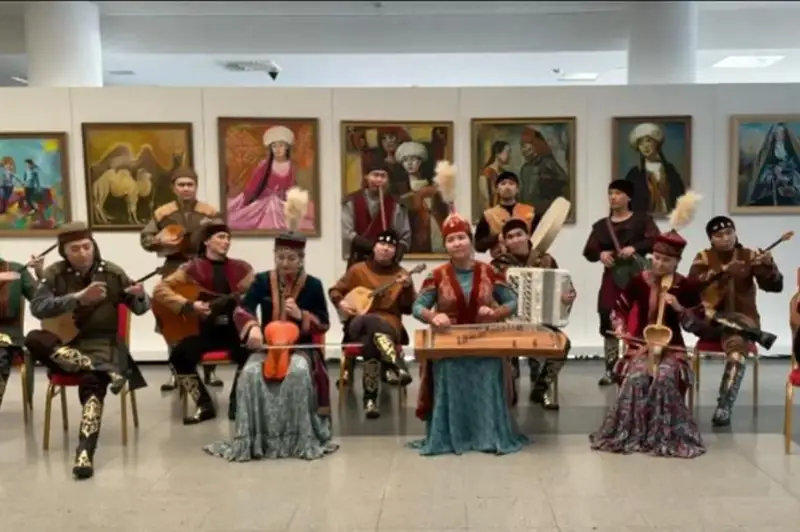 Музыкальную эстафету к 160-летию Дины Нурпеисовой запустили в Казахстане