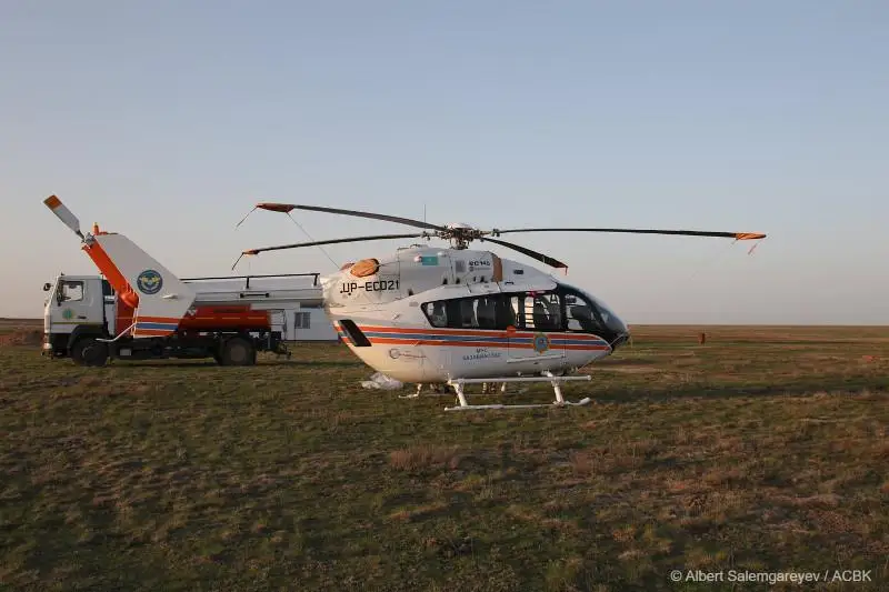 В Казахстане начался авиаучёт сайгаков