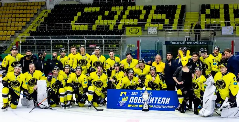 «Сарыарка» завоевала первый трофей в сезоне, выиграв Parimatch - Кубок Казахстана по хоккею 2021