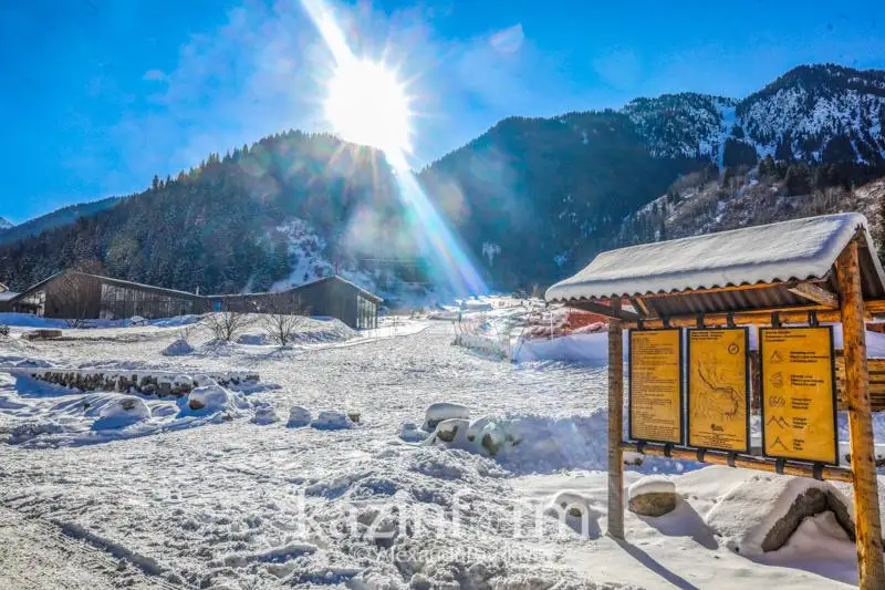 Первый визит-центр заработал в Иле-Алатауском нацпарке: как он выглядит