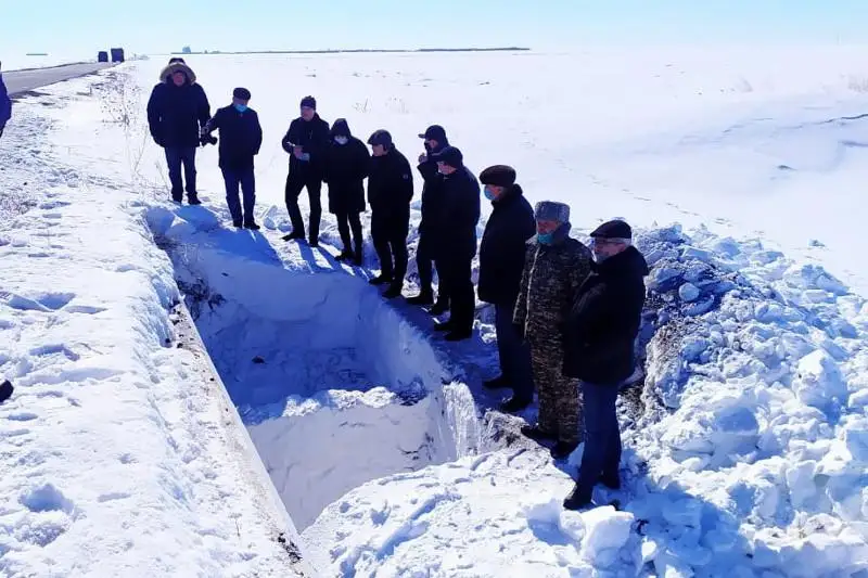 Районы проверяют на подготовку к паводку в СКО