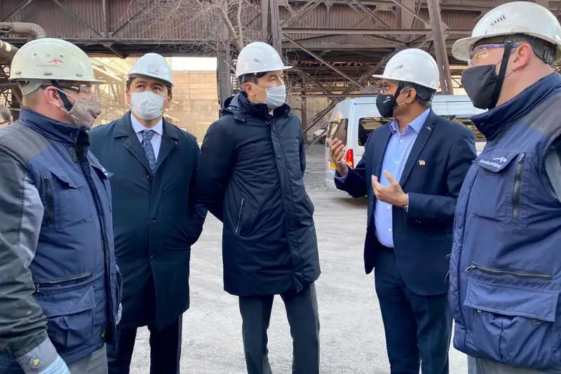 Глава Минэкологии ознакомился со стратегией «АрселорМиттал Темиртау» по снижению выбросов