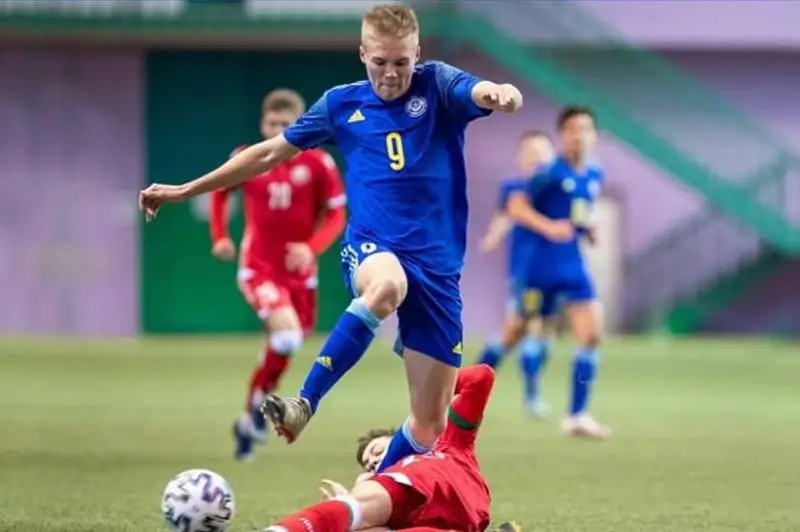 Юношеская сборная Казахстана по футболу  обыграла белорусов