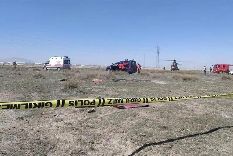 Военный самолет разбился в центре Турции: погиб пилот