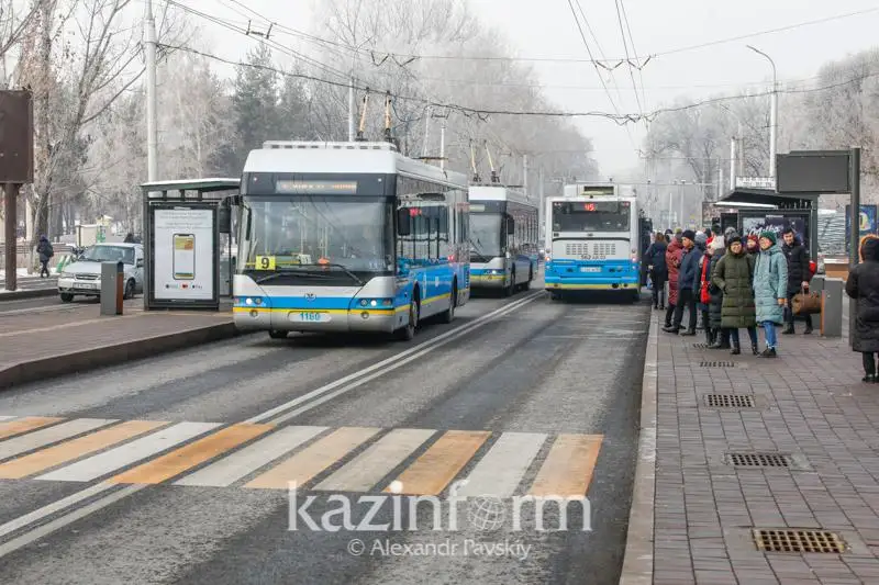 Как будет работать общественный транспорт в день выборов в Алматы