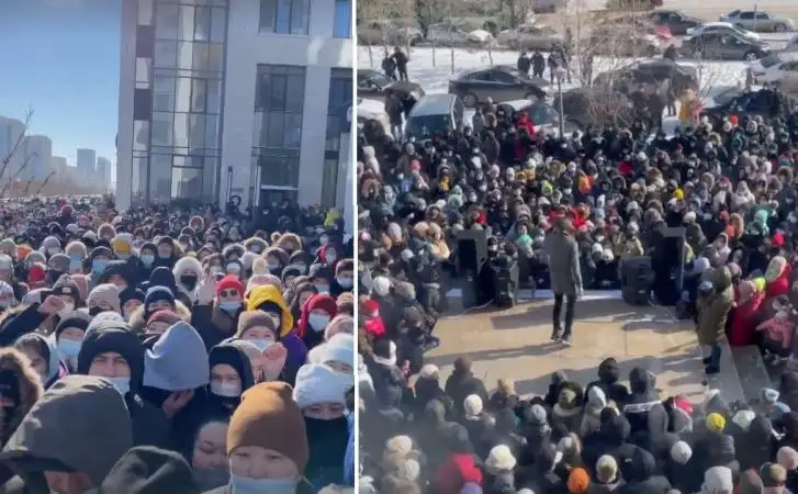 Столпотворение в Нур-Султане: организаторов розыгрыша автомобиля оштрафовали