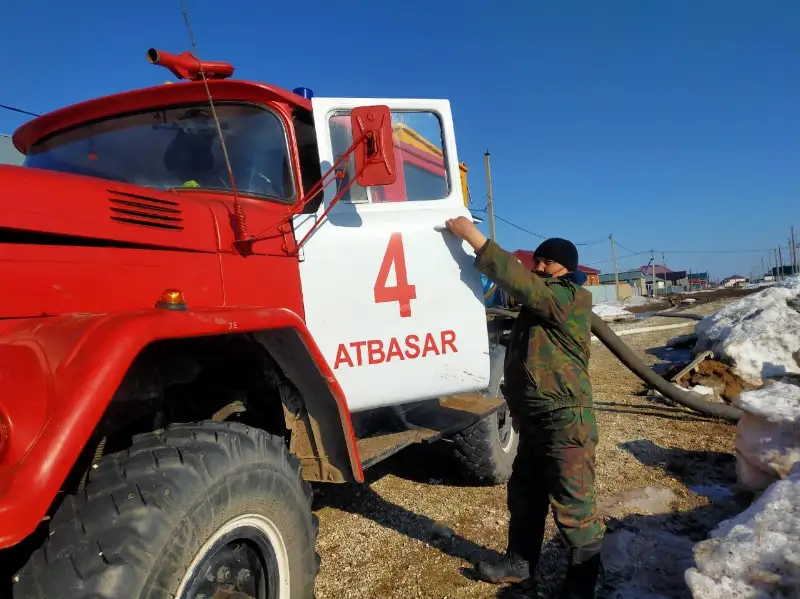 В поселке Коянды Акмолинской области паводковая ситуация стабилизировалась