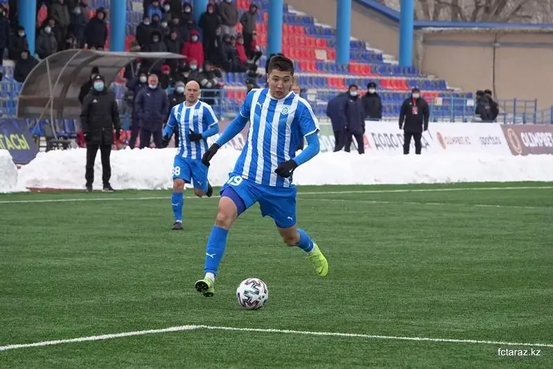 Первая победа ФК «Тараз» в чемпионате страны: все голы - на счету у воспитанников клуба