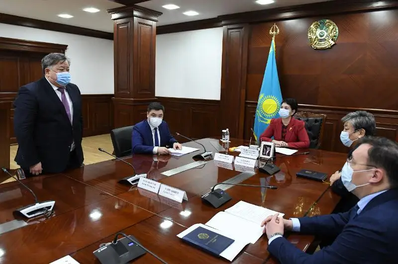 Первый зампредседателя Агентства РК по противодействию коррупции встретился с акимом Кызылординской области