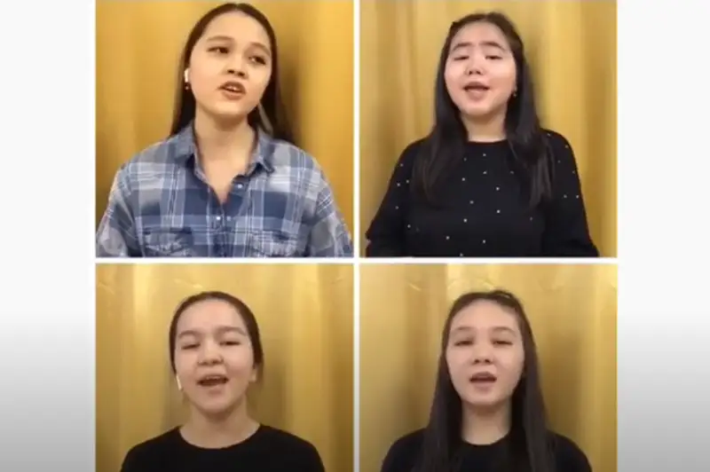 Ученики алматинского Дворца школьников организовали онлайн-концерт в честь Дня благодарности