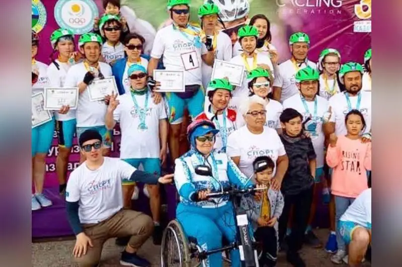 Первый чемпионат Казахстана по паравелоспорту состоялся в Таразе