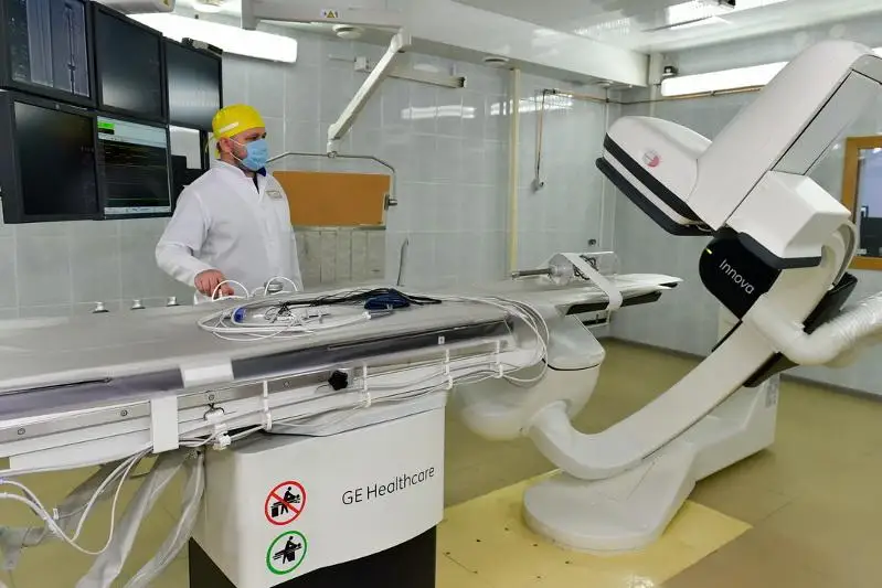 Цифровой ангиограф установили в больнице СКО