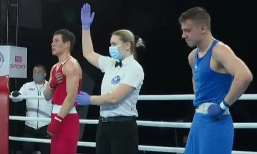 Казахстанец оформил нокаут на молодежном ЧМ-2021 по боксу