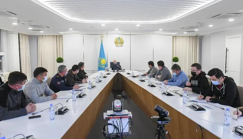 Аким Туркестанской области провел заседание комиссии по выяснению причин гибели пяти человек