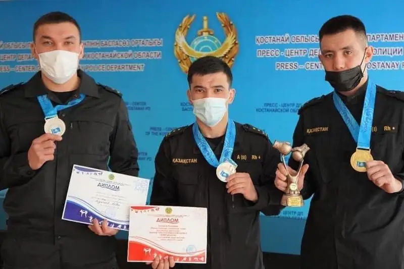 Сотрудники костанайского СОБРа стали лучшими на чемпионате Казахстана