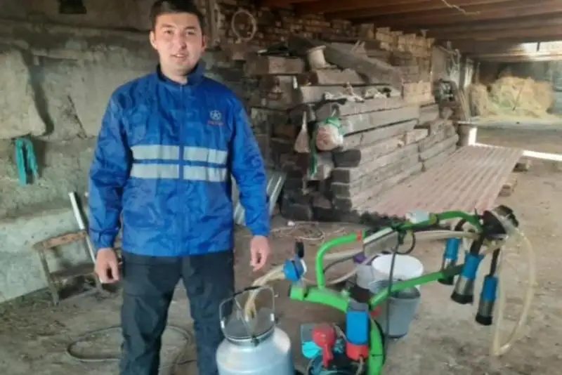 Молодой предприниматель из Карагандинской области производит кумыс и саумал