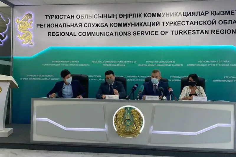 Более 82 тыс человек получили первый компонент вакцины от КВИ в Туркестанской области