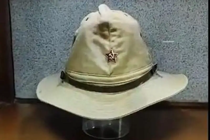 Панама  «афганка» стала главным экспонатом на выставке в Темиртау