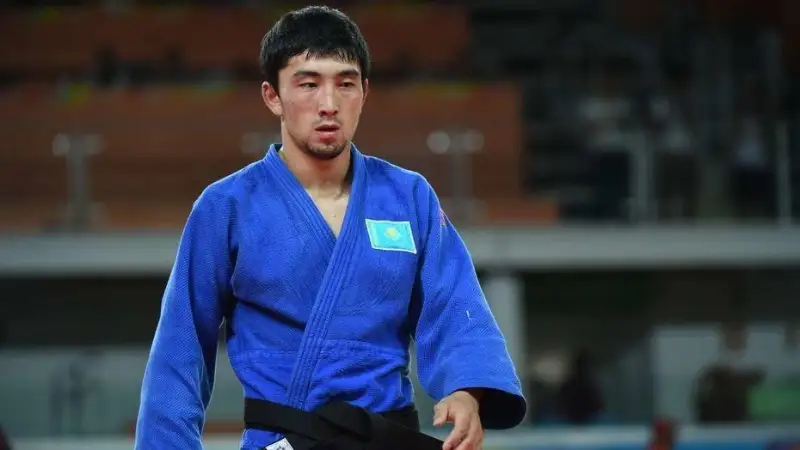 Дзюдоист Жансай Смагулов выиграл серебро на Grand Slam в Ташкенте