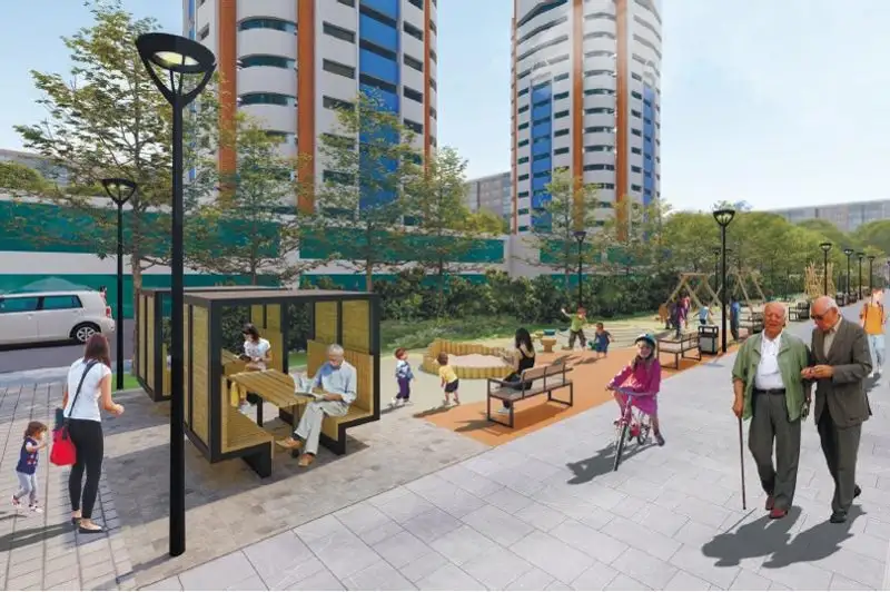 Скейт-площадка, место для стритбола и игровой комплекс откроются в Нур-Султане