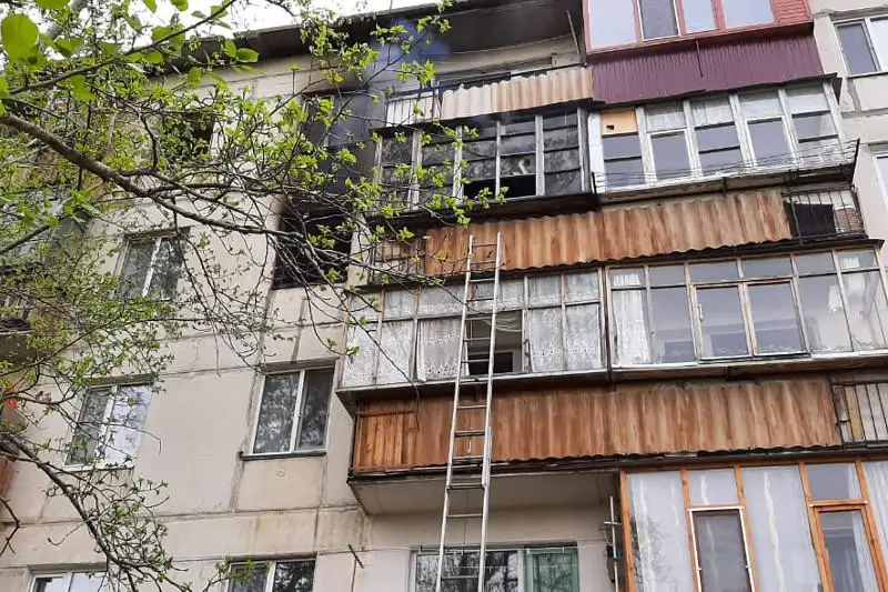 В Лисаковске из-за пожара в многоэтажке эвакуировали 13 человек