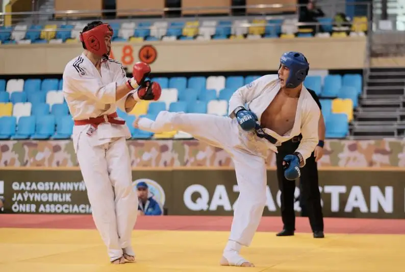 Определились победители чемпионата Казахстана по рукопашному бою