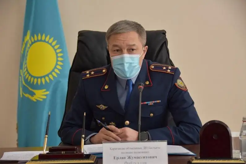 Проблемы участковых инспекторов выслушал начальник ДП Карагандинской области