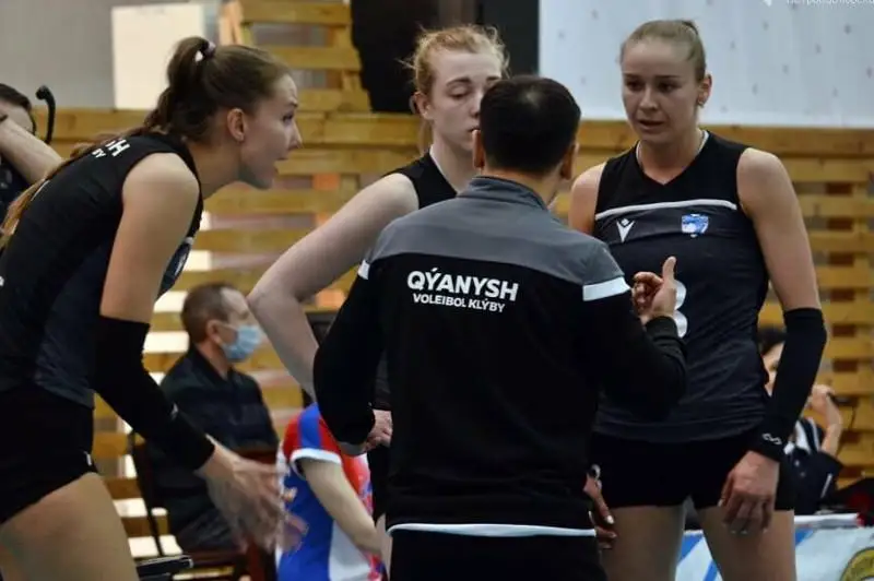 Впервые завоевали «бронзу» чемпионата РК североказахстанские волейболистки