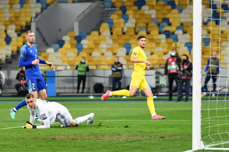 Каково положение сборной Казахстана в группе отбора ЧМ-2022 после ничьи с Украиной