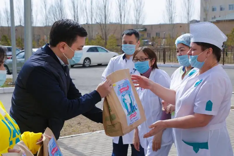 Молодые активисты Nur Otan создали волонтерское движение Biz Birgemiz!