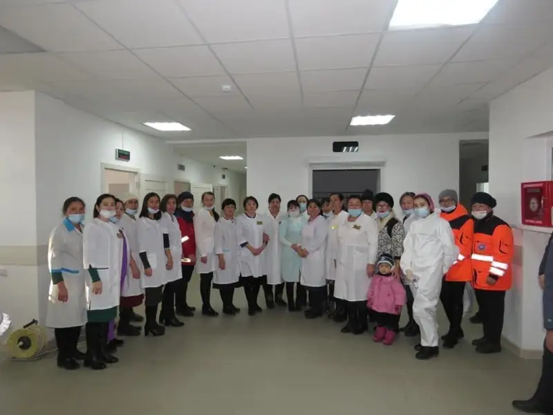 В отдаленных селах Атырауской области открылись амбулатории