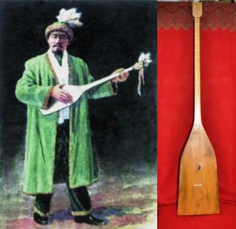 ءبىرجان سالدىڭ دومبىراسى قالاي ساقتالدى؟