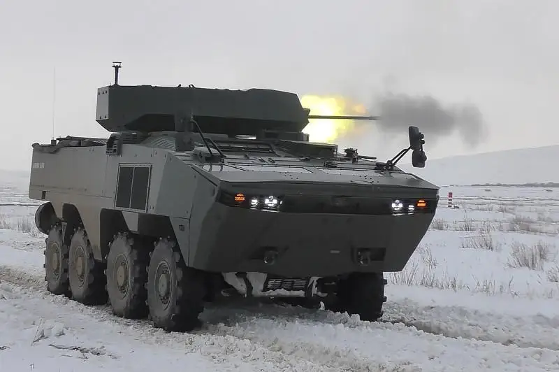 Казахстанские военные испытывают турецкую бронетехнику