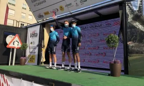 «Астана» стала лучшей командой этапа «Вуэльты Каталонии»