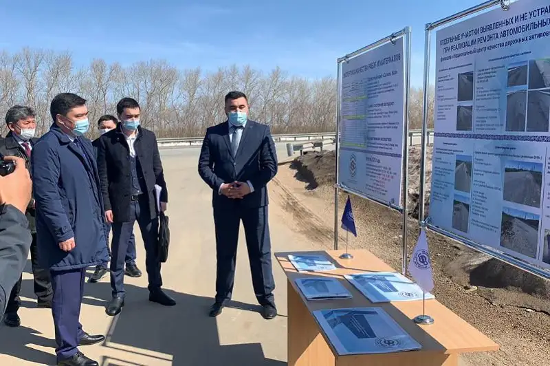 Качество дорог в Акмолинской области проверяет Антикоррупционная служба