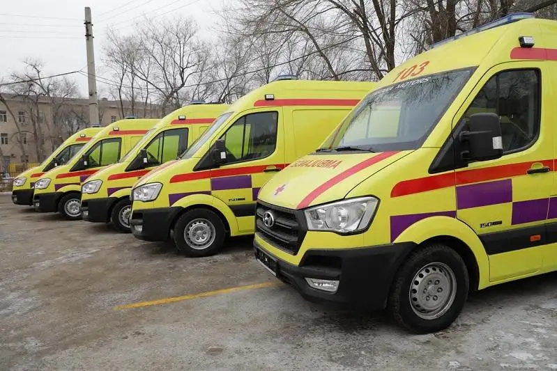 Автопарк скорой помощи Атырауской области пополнился 20 машинами