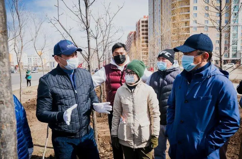 Еще больше зеленых зон появится в Нур-Султане