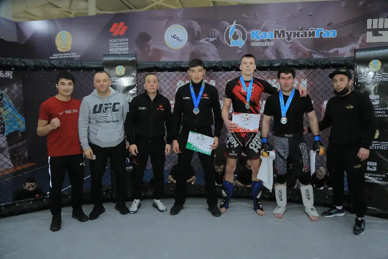 В Алматы определились призеры чемпионата Казахстана по ММА