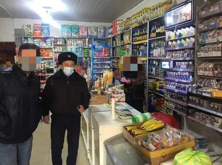 Около 2000 нарушений карантина выявили полицейские Туркестанской области