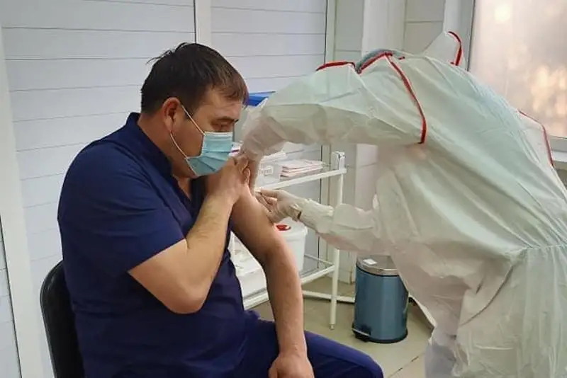 Более 20 тысяч человек вакцинировались в Туркестанской области